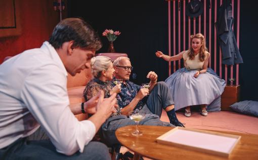 Jure Henigman, Tjaša Železnik, Uroš Smolej,Iva Krajnc Bagola ( foto Peter Giodani)